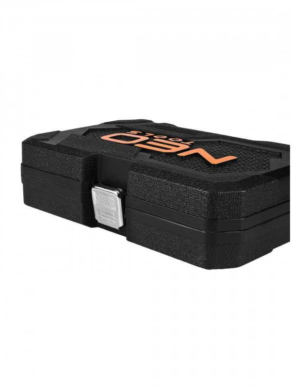 Varžtų ištraukimo lizdas NEO 11-920, 1/2", 16 vnt. rinkinys (su susuktu profiliu)