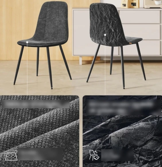 Songmics Valgomojo kėdės 4 vnt. komplektas