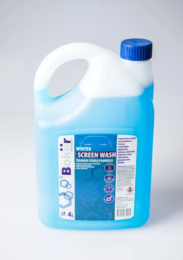 TURTLE WAX Windscreen Washer Fluid M.A.X. Power -2°C, priekinio stiklo plovimo skystis, 4 L