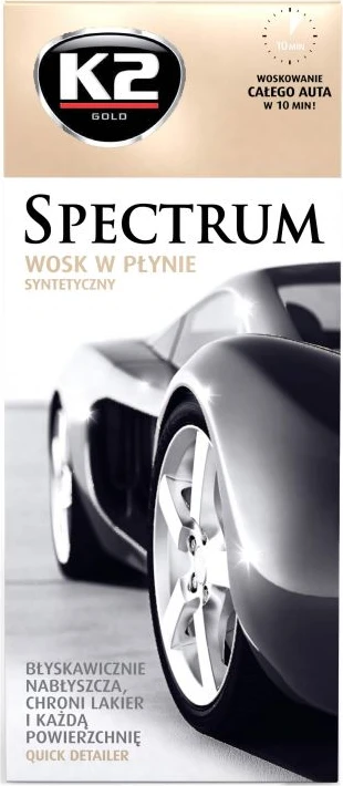 Sintetinis poliravimo vaškas K2 Gold Spectrum