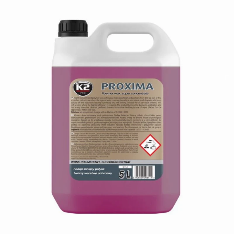 Koncentruotas polimerinis vaškas K2 Proxima, 5L