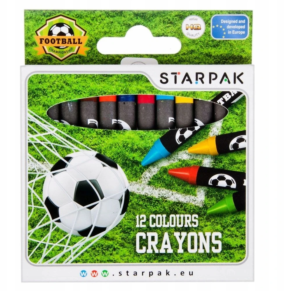Vaškinės kreidelės 12 spalvų 274534 - Starpak