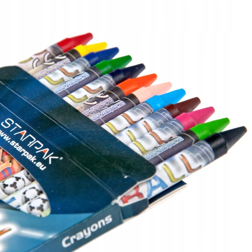 Vaškinės kreidelės 12 spalvų 274534 - Starpak