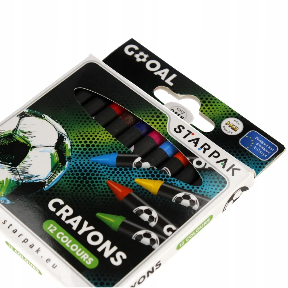 Vaškinės kreidelės 12 spalvų 274534 - Starpak
