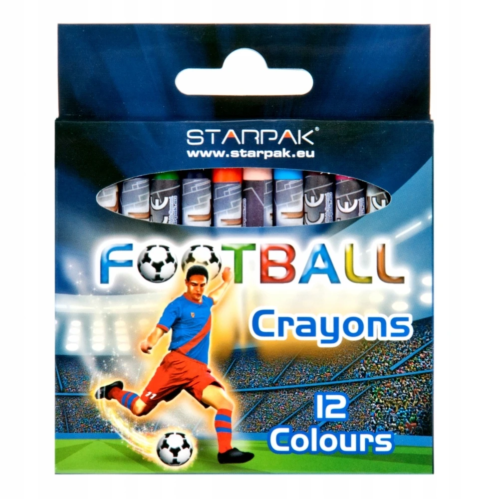 Vaškinės kreidelės 12 spalvų 274534 - Starpak