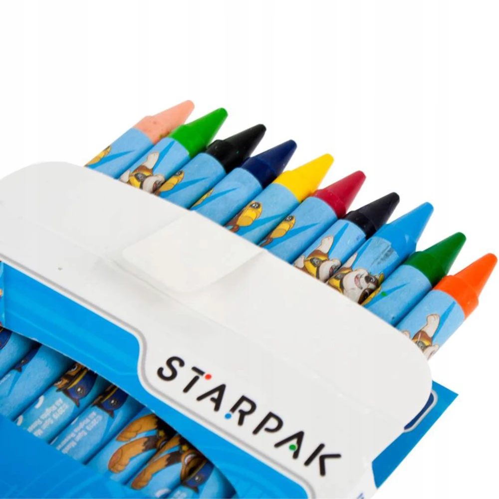 Vaškinės kreidelės Starpak Paw Patrol, 12vnt
