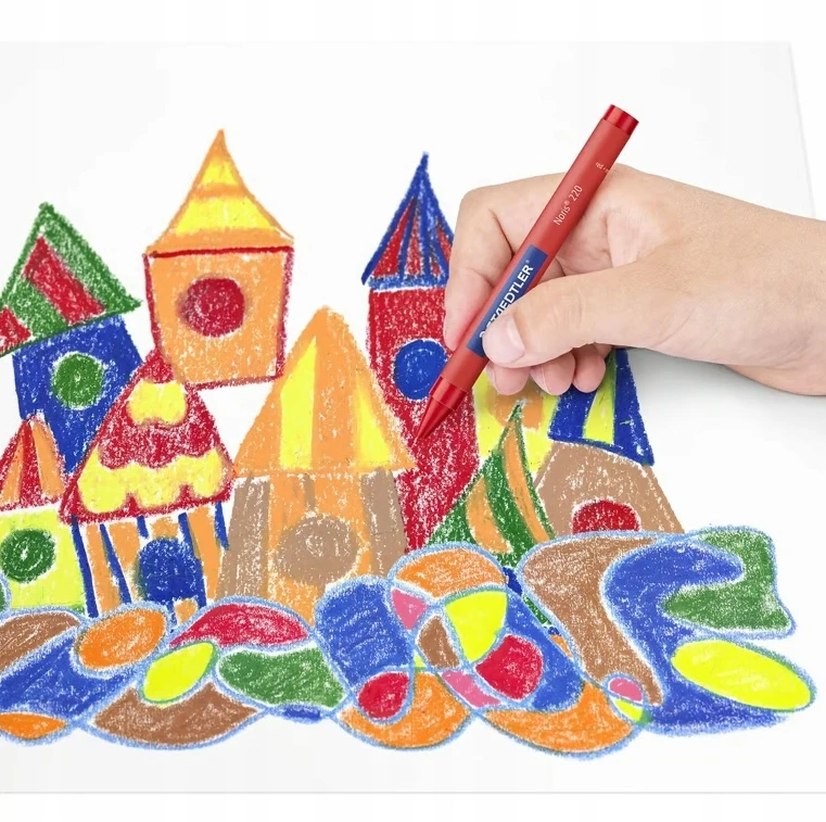 Vaško pieštukai Staedtler, 24 spalvos