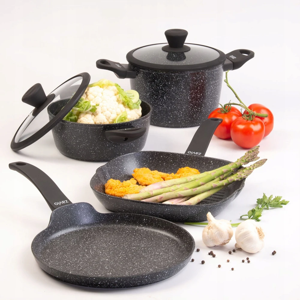 Vavio Stone Design puodas su dangteliu 20cm 2,2L