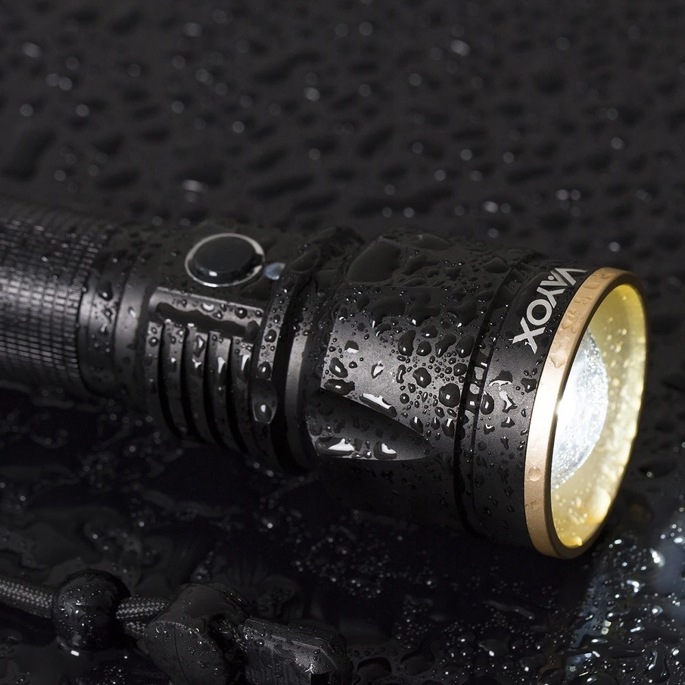 Vayox GALINGAS ĮKRAUJAMAS USB ZOOM TAKTINIS LED BLYKŠČIAS