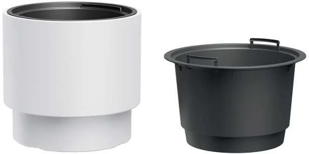 Vazonas HEOS su įdėklu D468xH440 mm balta sp. Prosperplast