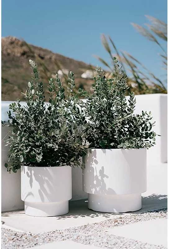 Vazonas HEOS su įdėklu D468xH440 mm balta sp. Prosperplast