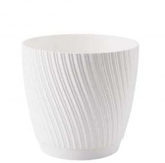 FORM PLASTIC Vazonas MIKA 13cm Baltas