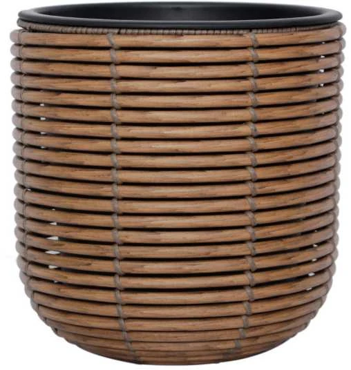Home4You Vazonas pintas D27xh28cm, rudas