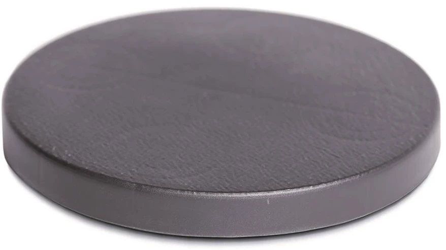 Prosperplast Vazono padėklas MOBILE PLATFORM ROUND, su ratukais, juodos sp., 29 x 4 cm