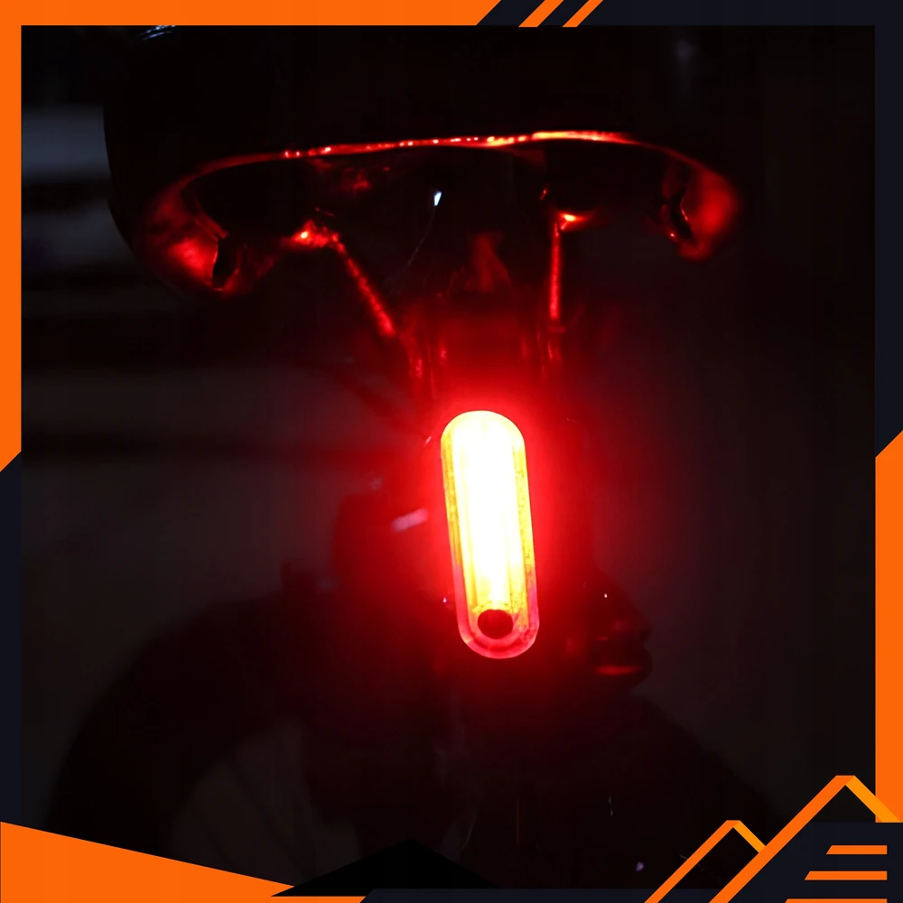 Vedor Įkraunamas USB LED galinis dviračio žibintas, skirtas stipriam dviračio apšvietimui