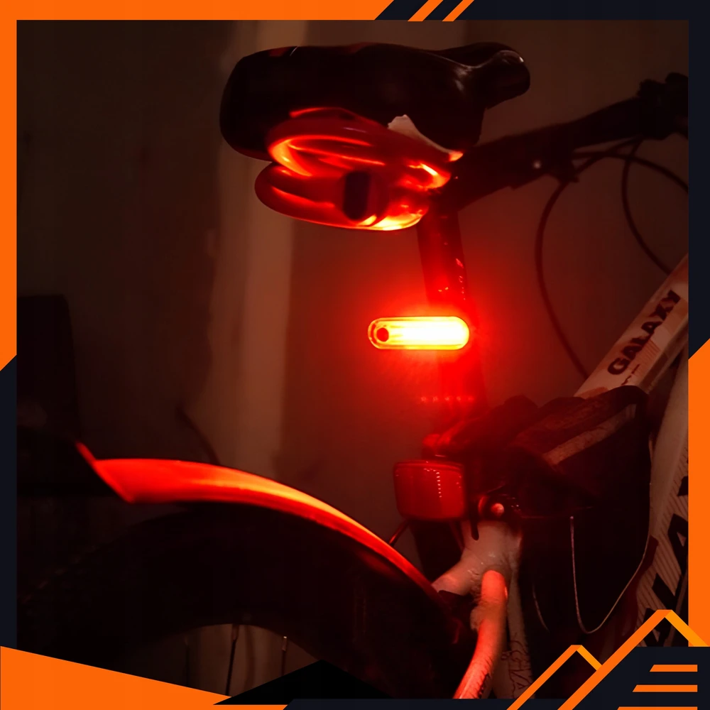 Vedor Įkraunamas USB LED galinis dviračio žibintas, skirtas stipriam dviračio apšvietimui