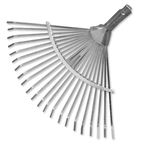 Vėduoklinis grėblys BIG, 15 dantų, 130 cm, 20-39 cm, reguliuojamas 1 vnt.