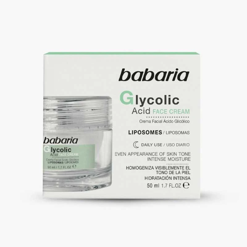 "Babaria" glikolio rūgšties veido kremas "Cell Renewal" 50ml