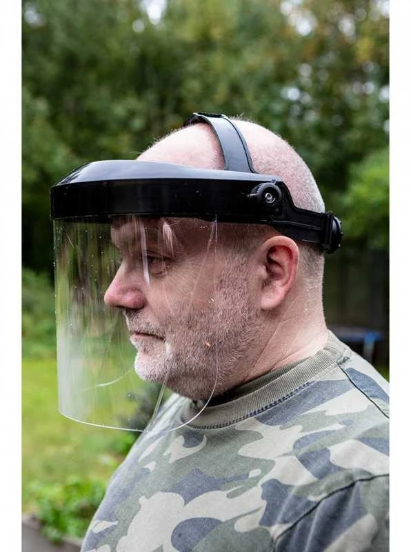 Veido skydelis NEO 1 mm (keičiamas apsauginis stiklas)
