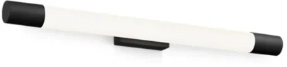 Sieninis šviestuvas Veidrodžių LED šviestuvas PHILIPS ROVER RD, IP44 5W 2700K 730lm juodos sp 44,2x5x7,2cm