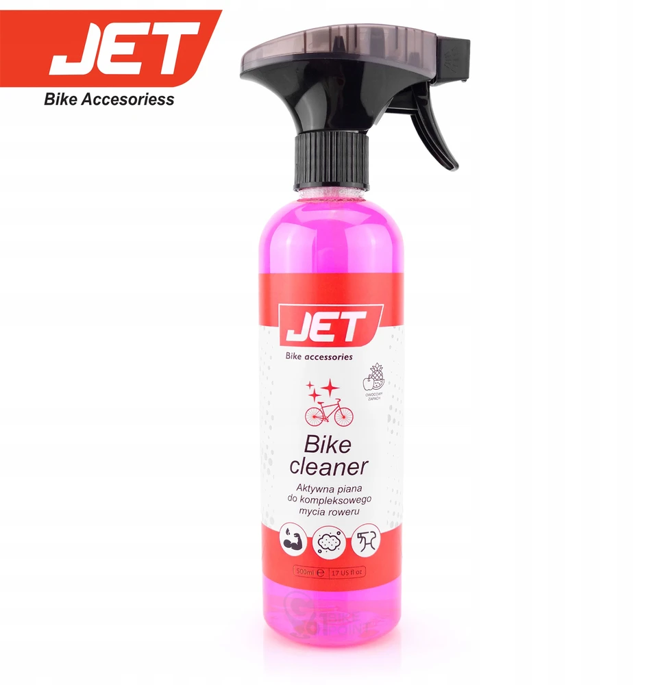 Veiksmingos aktyvios putos dviračio pavarai valyti JET X-WASH - 500ml
