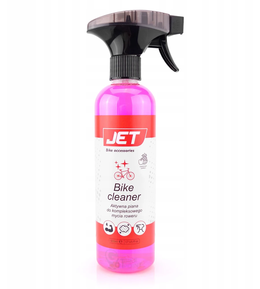 Veiksmingos aktyvios putos dviračio pavarai valyti JET X-WASH - 500ml