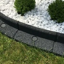 Prosperplast Dekoratyvinė tvorelė L390cm H18.6cm/5vnt. plastikinė/tamsiai ruda