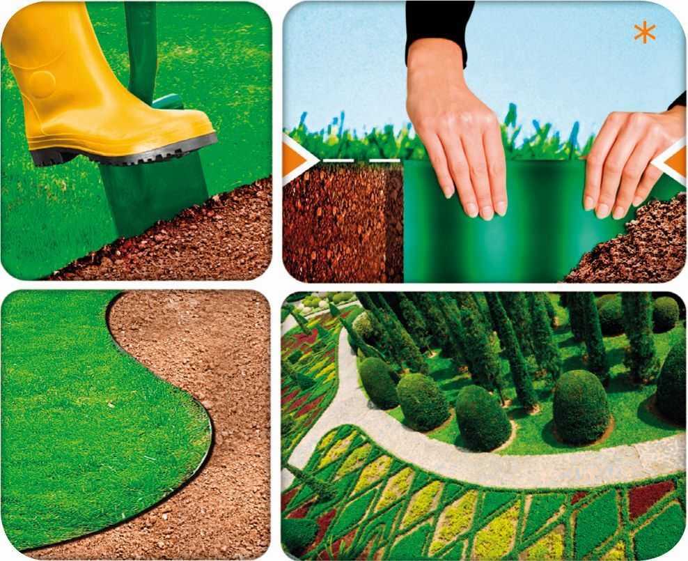 CELLFAST OBRZEŻE OGRODOWE ZIELONE 10cm x 9m