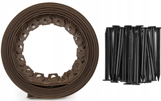 Vejos apvadų rinkinys „EASY BORDER BROWN“, 10 m