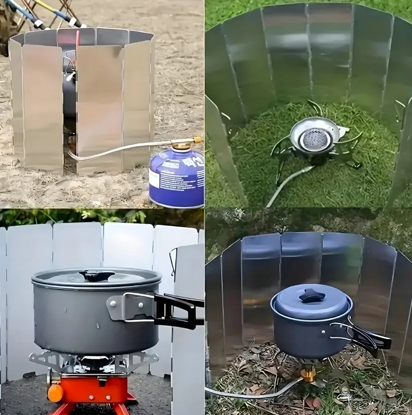 Vėjui atsparus sulankstomas krosnelės skirstytuvas