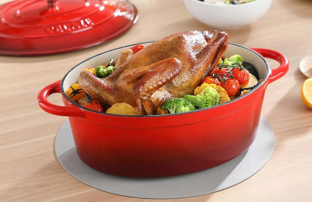 VELAZE indukcinis ketaus puodas | 30cm - 5L