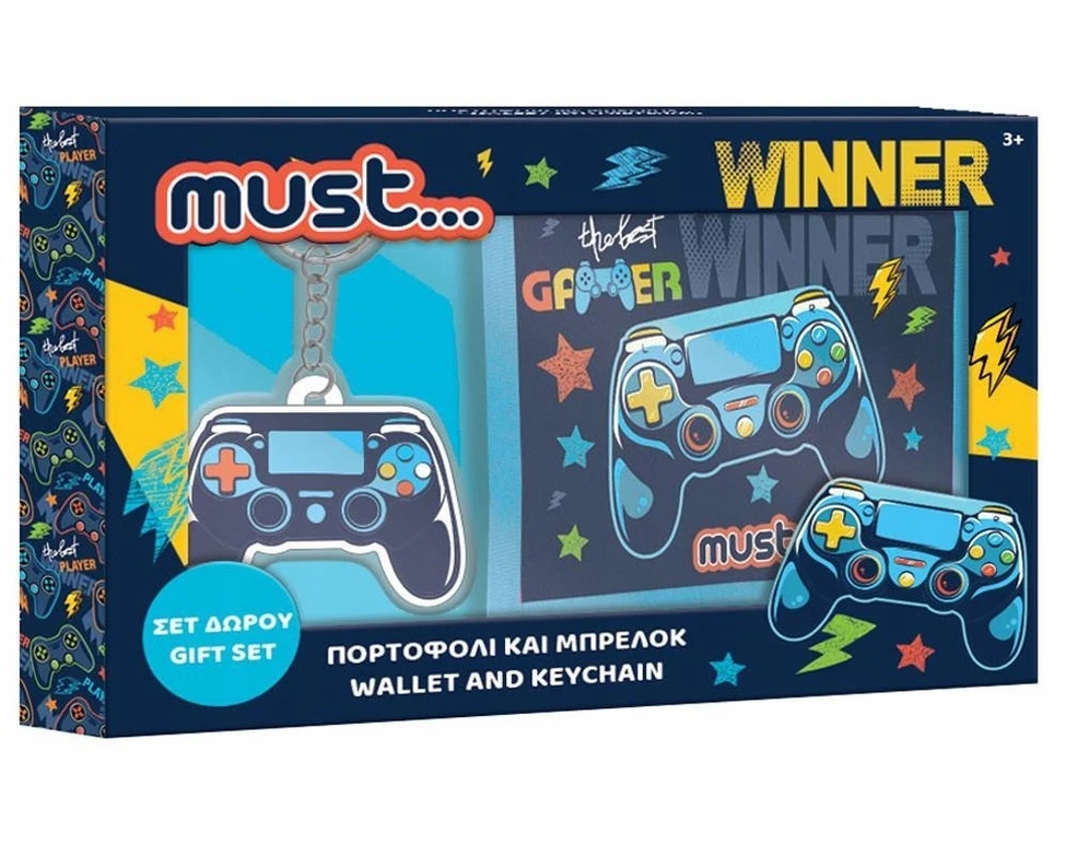 Pulio VELCRO PINIGINĖ SU RAKTŲ RING GAMER JOYSTICK Diakakis 585474