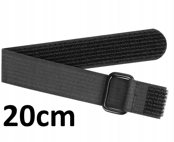 Velcro užsegimo juosta su sagtimi 20cm 2cm 20X2 pločio KEPLER