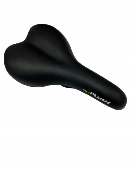Velo Plush Sport D2 vyriškas dviračio balnas, juodas 155 mm x 265 mm