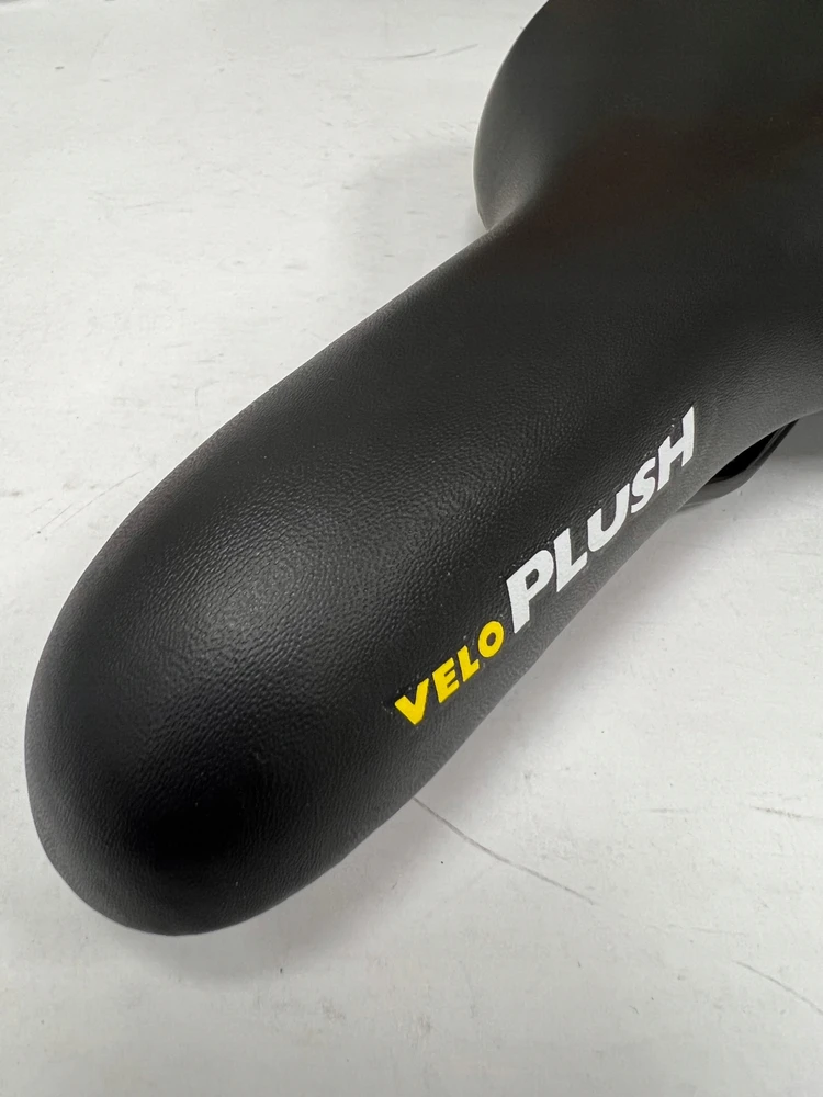Velo Plush Sport D2 vyriškas dviračio balnas, juodas 155 mm x 265 mm