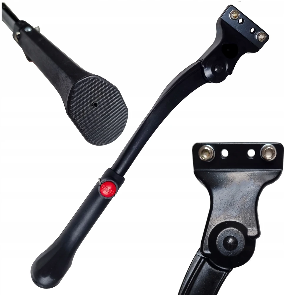 Veloxo PowerKick dviračio stovas, juodas Skirtas 24-29'' galiniam trikampiui