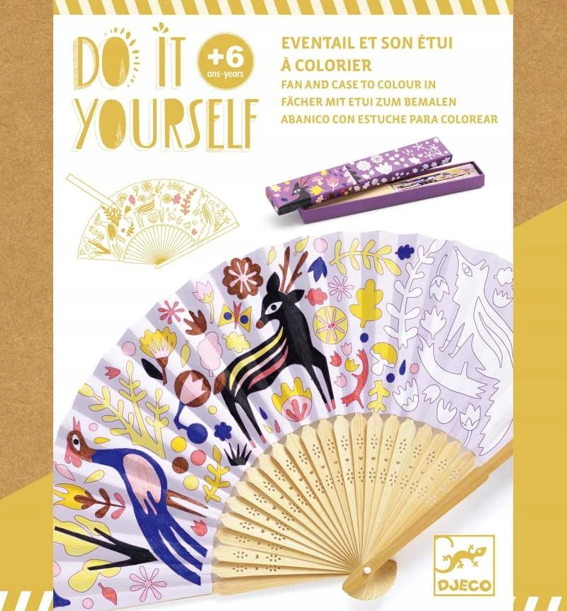 Ventiliatorius Pasidaryk pats Miško grožio Djeco Creative rinkinys vaikams nuo 6 metų
