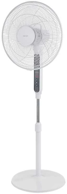 Ventiliatorius su stovu „Nordic Home“ FT-529, Baltos spalvos