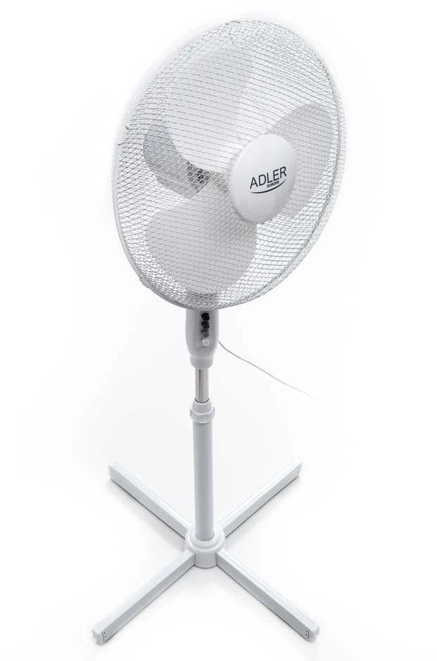 Ventiliatorius Adler AD 7305,  90W, 40cm (Baltas)