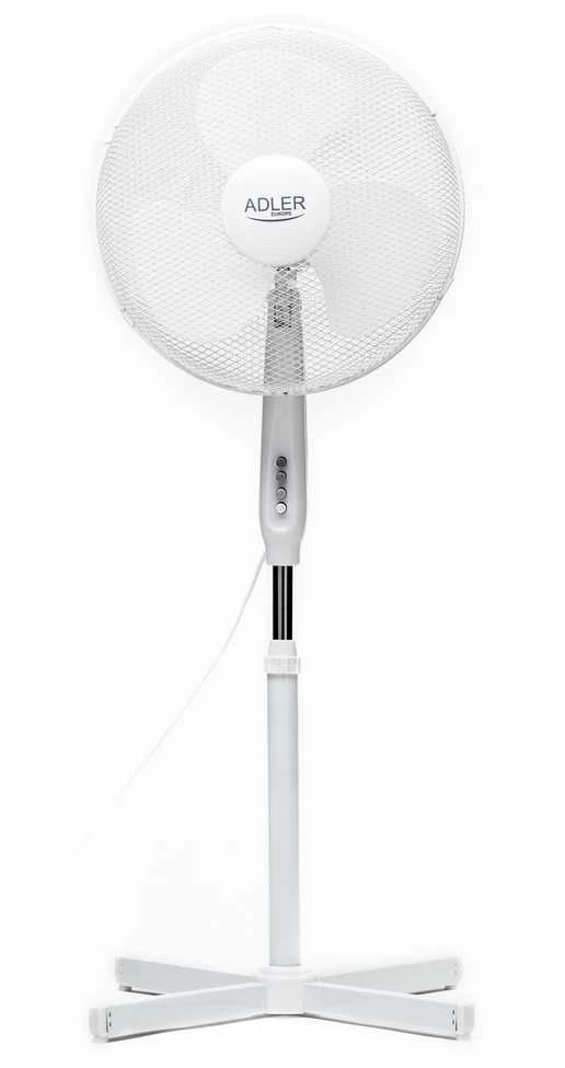 Ventiliatorius Adler AD 7305,  90W, 40cm (Baltas)