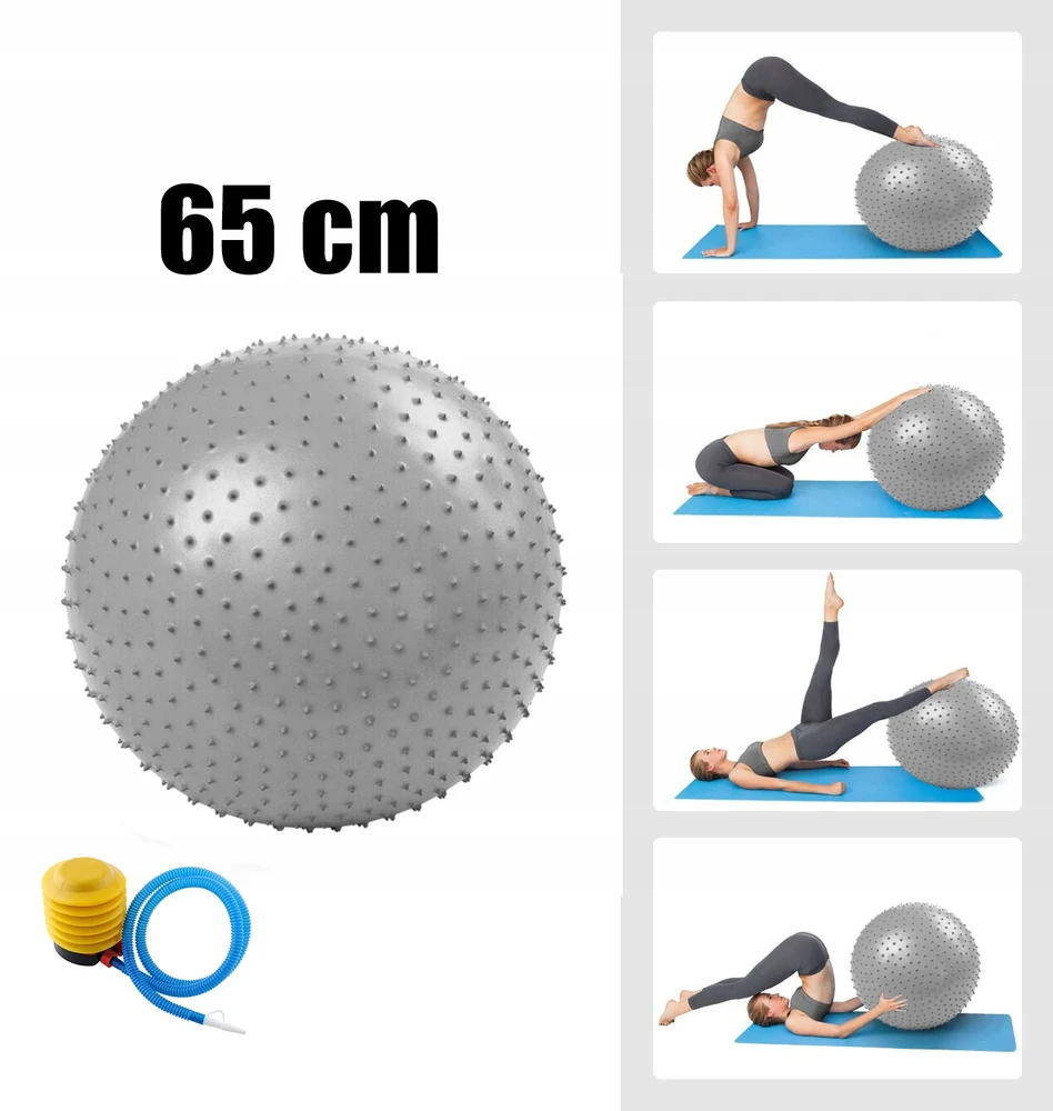 Veovision Sport Gimnastikos kamuolys 65 cm + pompa