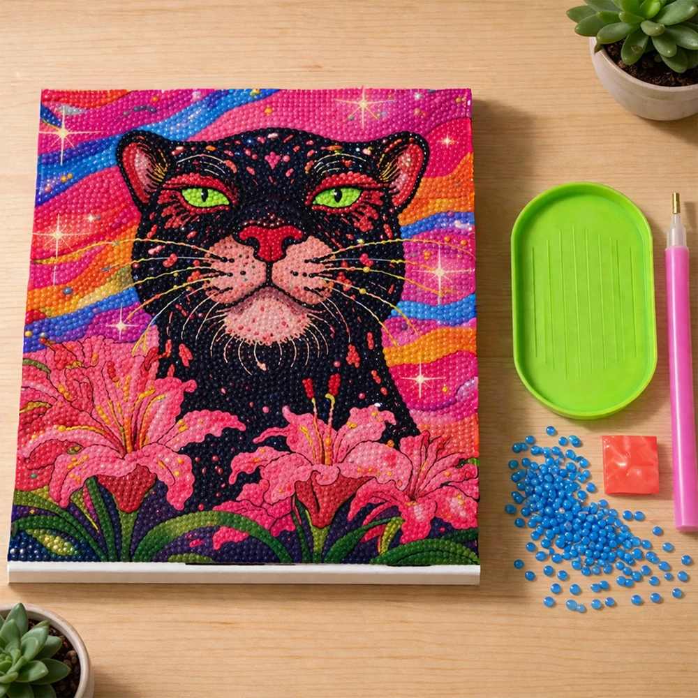 Vergionic Deimantinės tapybos rinkinys deimantinei mozaikai 20 x 20 cm mišinio