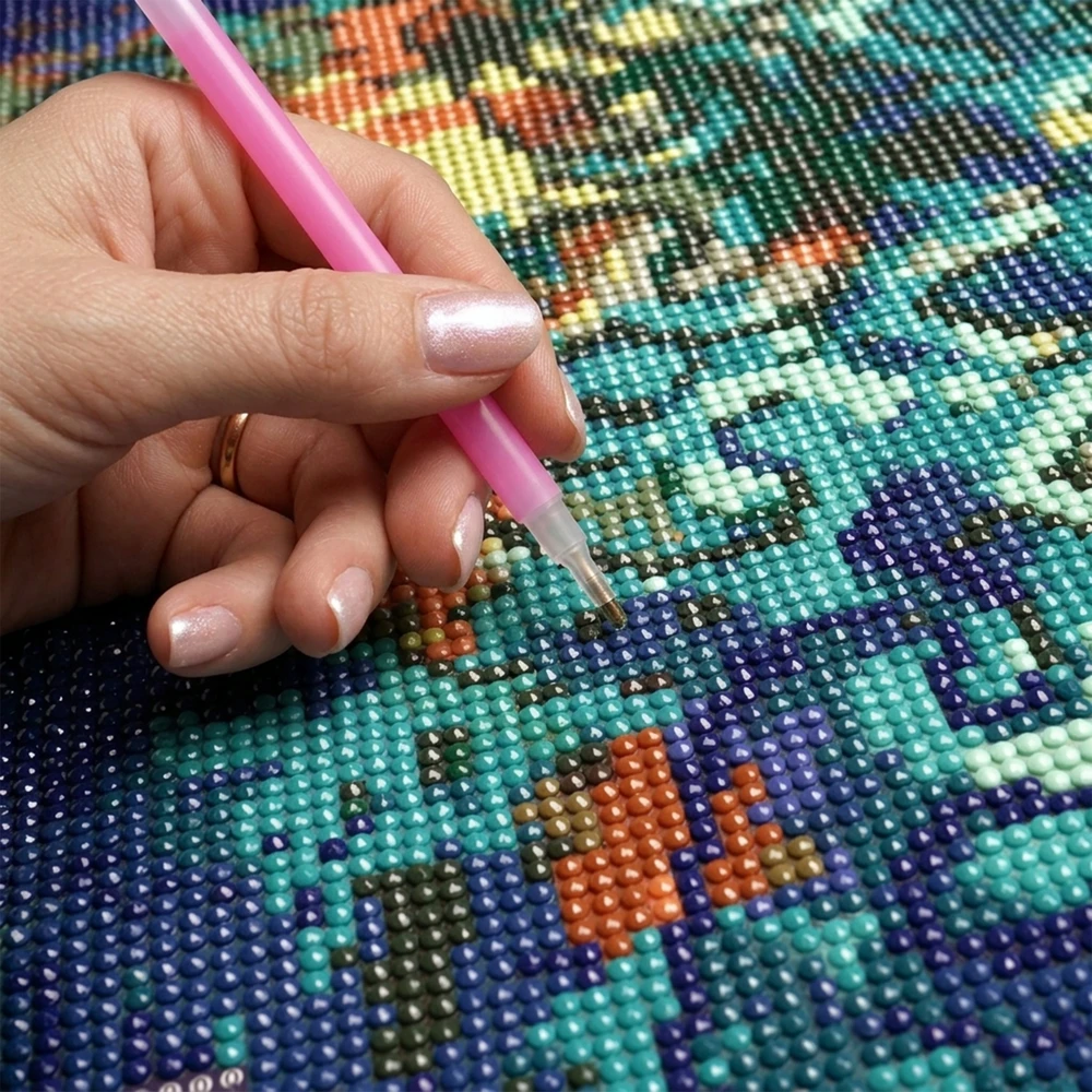 Vergionic Deimantinės tapybos rinkinys deimantinei mozaikai 20 x 20 cm mišinio