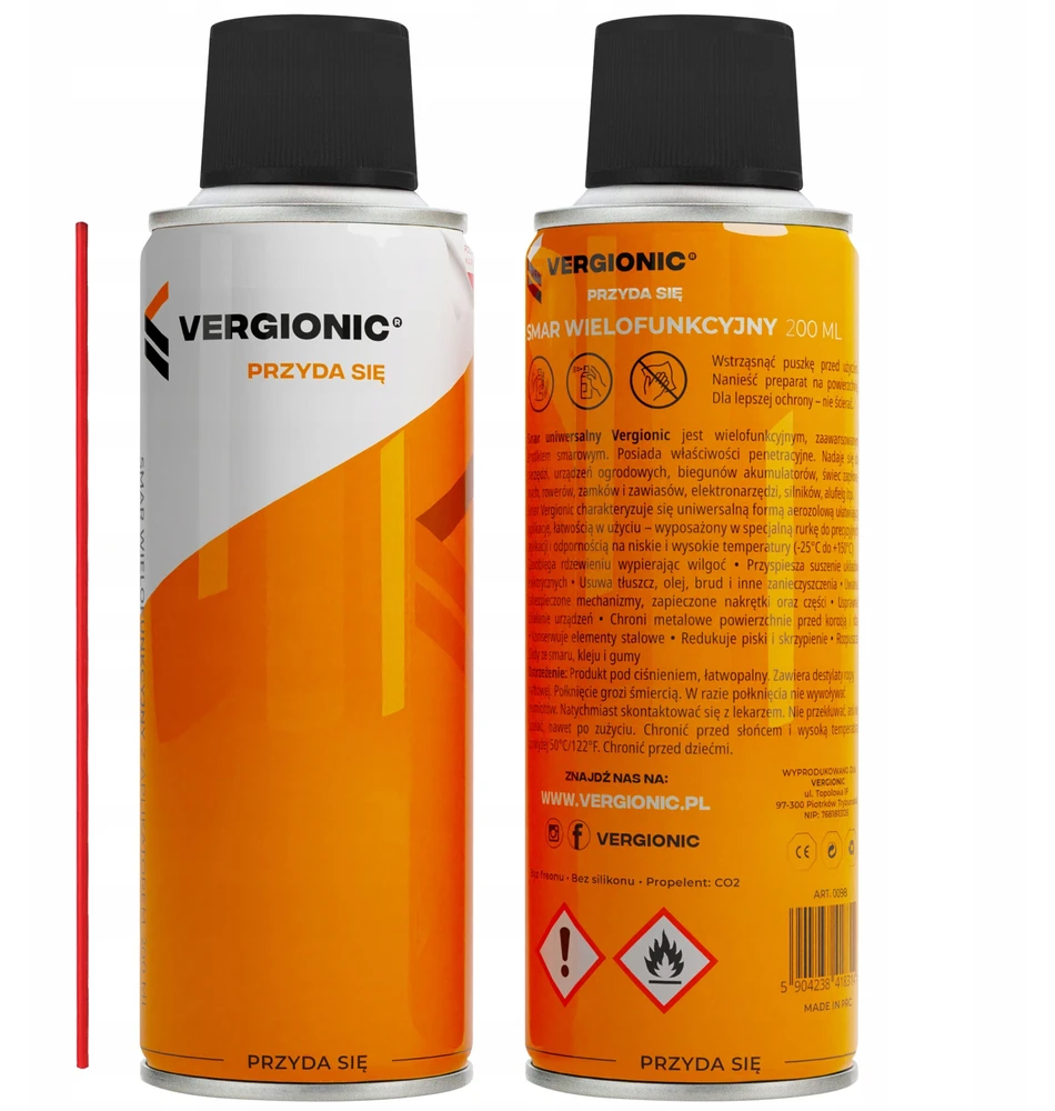 Vergionic GRANDINĖS TEpalas SILIKONINIS UNIVERSALUS RŪŽIŲ PAŠALINIMO ĮVERTiklis 200ml MAX