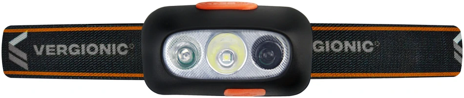 Vergionic LED PRIEKINIS LEMPAS SU JUDESIO JUTIKUMU, USB ĮKRAUKAMŲ PRIEKINIŲ LEMPŲ RINKINYS