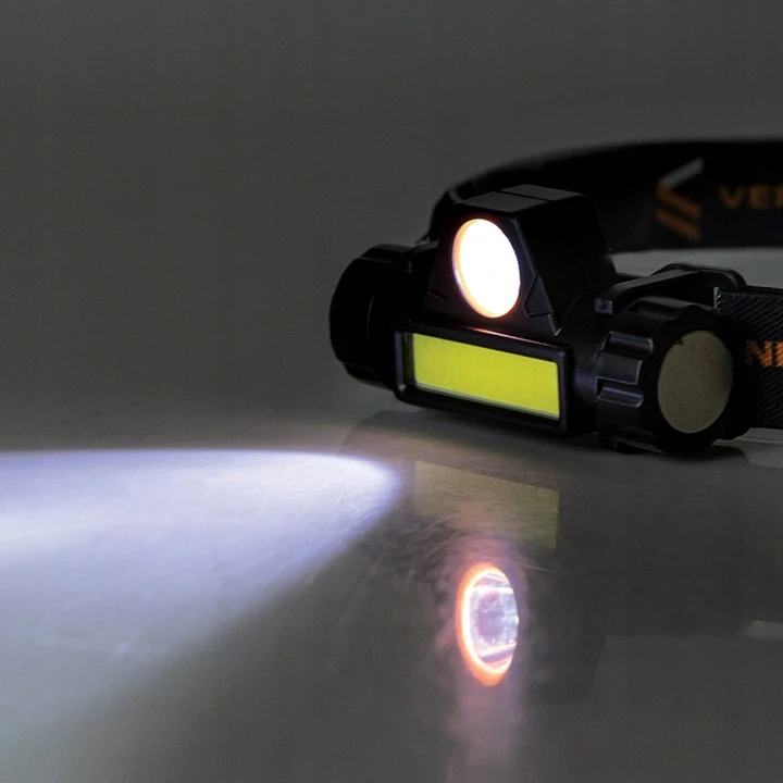 Vergionic Blow Galvos žibintas su magnetu LED