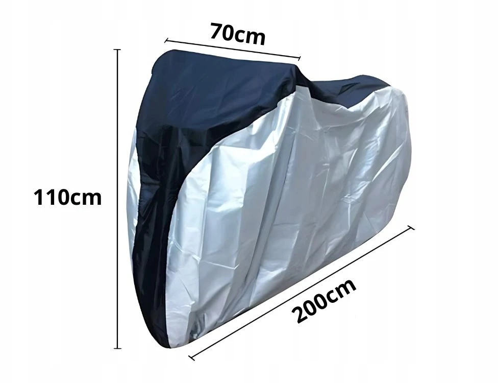 Verk Group Dviračio uždangalas 200x110 cm atsparus vandeniui, UV spinduliams