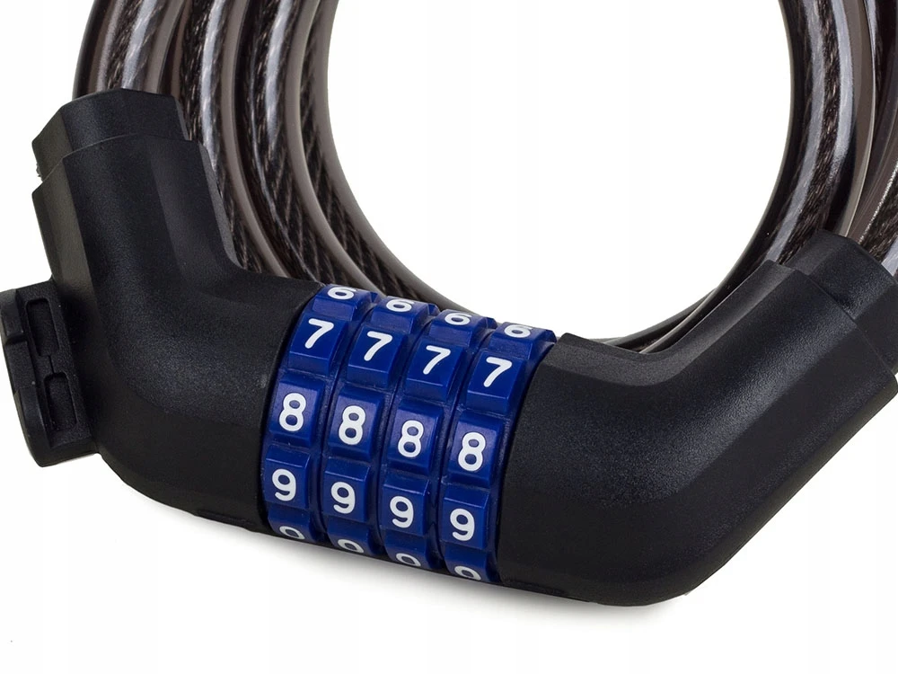 Verk Group Dviračio užraktas su kodu, 97 cm, 12 mm