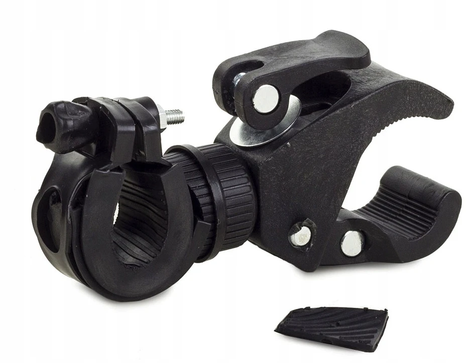 Verk Group Dviračio laikiklis žibintuvėliui, pasukamas, 100mm