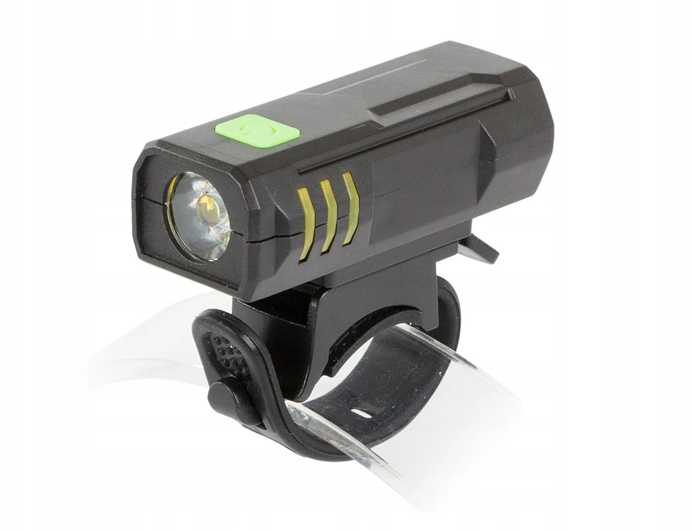 Verk Group Lampka rowerowa led komplektas tył przód usb na rower
